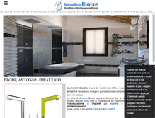 Tablet Screenshot of idraulicabloise.com